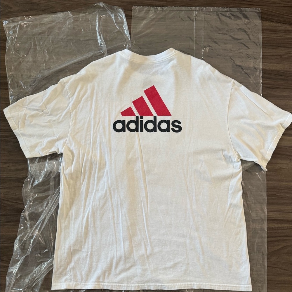 2001 Adidas Tennis Camps White T-Shirt Men’s XL - Picture 3 of 3